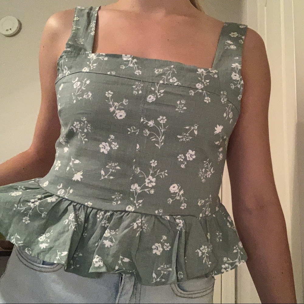 Pacsun Floral Tank